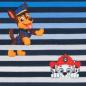 Preview: Jersey Digital Druck Paw Patrol auf Streifen Blau